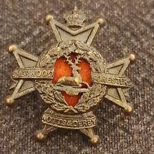 Sherwood foresters notts for sale  HARTLEPOOL