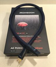 Audioquest monsoon power for sale  Mechanicsburg