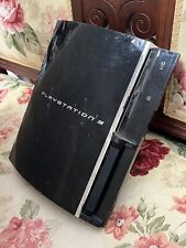 Sony PlayStation 3 Black Console CECHA01 Backwards Compatible PS3 PS2 PS1 YLOD!, used for sale  Shipping to South Africa