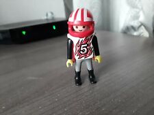 Playmobil personnage motard d'occasion  Barr