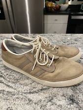 Zapatillas con cordones Adidas Kiel de lona Kahki a rayas blancas para hombre talla 12, usado segunda mano  Embacar hacia Argentina