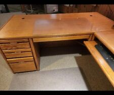 light oak computer desk for sale  Bondville