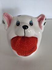 Soporte de esponja exfoliante de cerámica Art Dálmata para perro, linda decoración de cocina... segunda mano  Embacar hacia Argentina