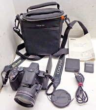 Cámara digital Nikon COOLPIX P600 negra con 2 bolsa cargador de batería cable USB manual segunda mano  Embacar hacia Argentina