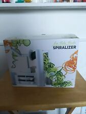 Spiral Fruit Vegetable Slicer Shredder Spiralizer Twister Tri-Blade Peeler Cut for sale  Shipping to South Africa