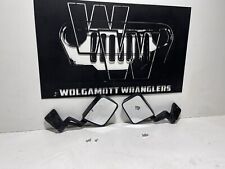 Par de espelhos retrovisores laterais Jeep Wrangler TJ YJ 1987-2006 cume robusto com parafusos comprar usado  Enviando para Brazil