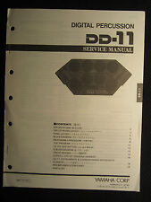 Yamaha Digital Percusión DD-11 Service Shop Manual Esquemas Lista de Piezas DD11 segunda mano  Embacar hacia Argentina