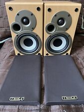 MISSION MS-50 2-way reflex bookshelf Speakers 6 Ohms 20-50 watts Blonde for sale  Shipping to South Africa