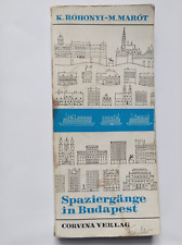 Stadtplan budapest 1974 gebraucht kaufen  Woltersdorf
