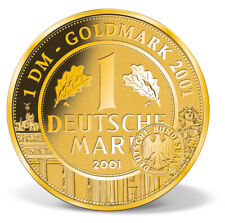 Gold münze 2001 gebraucht kaufen  Berlin