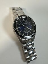 Michael Kors MK-8400 Jetmaster Blue & Silver Analog Stainless Steel Men’s Watch for sale  Shipping to South Africa