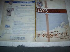 Original 1966 hays for sale  Stockton