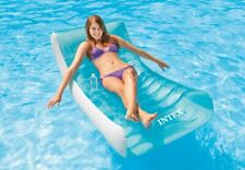 Intex inflable Rockin' Lounge Silla de balsa de piscina usada con portavasos EUC segunda mano  Embacar hacia Argentina