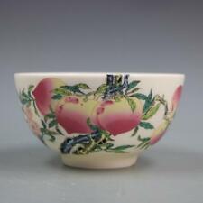 Tigela chinesa de porcelana família Jingdezhen rosa nove pêssego comprar usado  Enviando para Brazil