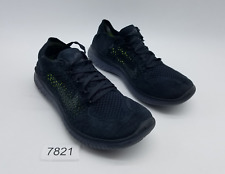 Zapatos para correr Nike Free RN Flyknit 2018 talla 7,5 triple negros, usado segunda mano  Embacar hacia Argentina