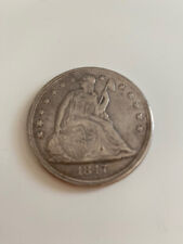 Dollaro argento 1847 usato  Italia