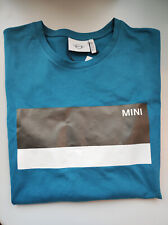 Nova + Original BMW Mini Camiseta Tamanho M (Unissex) Gola Redonda Azul-petróleo 2460771 comprar usado  Enviando para Brazil