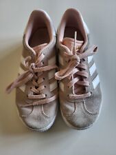 Used, ADIDAS GAZELLE GIRL'S KID'S JUNIOR TRAINER SHOES IN MULTI SIZE 1 GOOD CONDITION  for sale  Shipping to South Africa