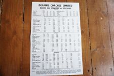 Delaine coaches limited for sale  WATFORD