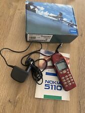 Nokia 5110 Red (Without Simlock) Like New!, used for sale  Shipping to South Africa