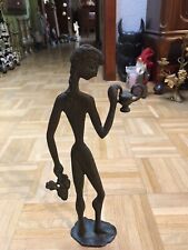 Skulptur bronze figur gebraucht kaufen  Blieskastel