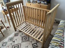 wooden baby cot for sale  CONWY