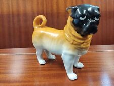Antique ceramic pug for sale  REDRUTH