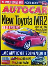 Autocar magazine feb for sale  WATERLOOVILLE