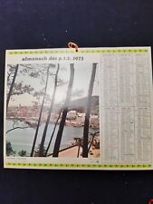 calendrier ptt 1973 d'occasion  Rostrenen