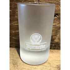Vajilla de bar de licor alemán con logotipo de Jagermeister vidrio esmerilado 4 CL y 2 CL segunda mano  Embacar hacia Argentina