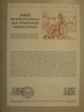 FRANCJA MiNr.: 2291 ETB z 1981 roku Międzynarodowy Rok Osób Niepełnosprawnych na sprzedaż  Wysyłka do Poland
