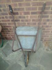 Galvanised garden wheelbarrow for sale  BRENTWOOD