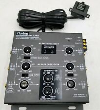 Usado, Clarion MCD360 3 vias 6 canais crossover eletrônico com controle remoto de nível comprar usado  Enviando para Brazil