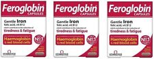 3 x Caixa Vitabiotics Feroglobina B12 Cápsulas de Liberação Lenta 30 - Ferro - Pacote com 3 comprar usado  Enviando para Brazil