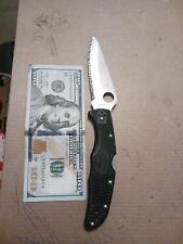 Spyderco pocket knife for sale  Mcdonough
