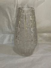 Vaso cristallo lavorato usato  Monza