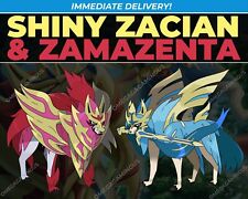 Ultra Shiny Zacian & Zamazenta | Gamestop Event Pokémon | Rusted Sword & Shield comprar usado  Enviando para Brazil