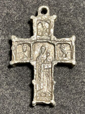 Antico ciondolo croce usato  Roma