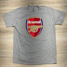 Camiseta Arsenal Football Club para Hombre Talla L Gris Informal Mangas Cortas Cuello Redondo V10 segunda mano  Embacar hacia Argentina