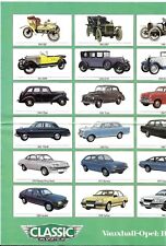 Vauxhall models history for sale  UK