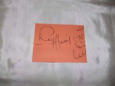 rolf harris autograph for sale  HULL