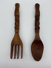 Carved wooden fork for sale  Youngsville
