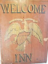 1950s wooden sign for sale  Lake Villa
