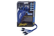 Used, Stinger SI6417 17' Ft Four Channel RCA Interconnect Cable Subwoofer Car Amp Wire for sale  Shipping to South Africa