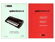 Farfisa syntorchestra service usato  Italia