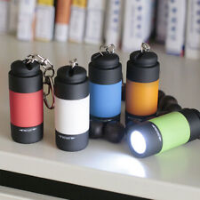 Lanterna recarregável USB LED lâmpada mini tocha bolso chaveiro à prova d'água, usado comprar usado  Enviando para Brazil