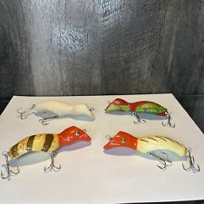 (LOT OF 4) Brown Brothers Fisheretto Lure MN 1930s Fishing Vintage Lures for sale  Shipping to South Africa
