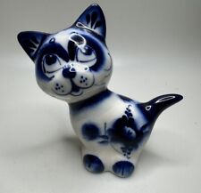 Gzhel porcelain cat for sale  Roselle