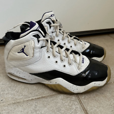 Zapatillas de baloncesto para hombre Nike Air Jordan B'Loyal White Court púrpura talla 9 segunda mano  Embacar hacia Argentina
