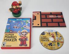 Super Mario Maker Nintendo Wii U Juego y Libro de Ideas con Amiibo 30 Aniversario! segunda mano  Embacar hacia Argentina